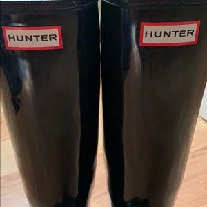 Hunter Rain Boots//Glossy Black